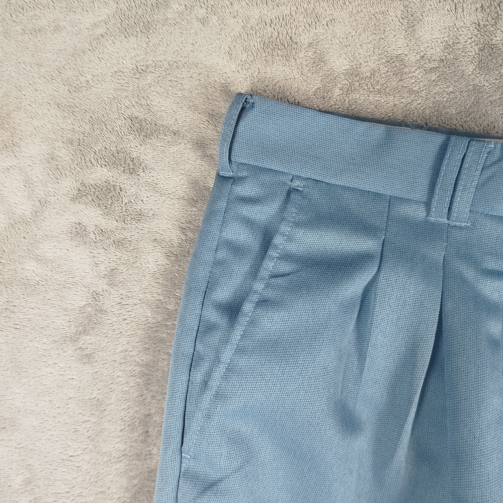 VTG Smokey Joes Light Blue Dress Pants Mens 40x32 Wide Baggy Y2K 1990 Old Money - Picture 4 of 13